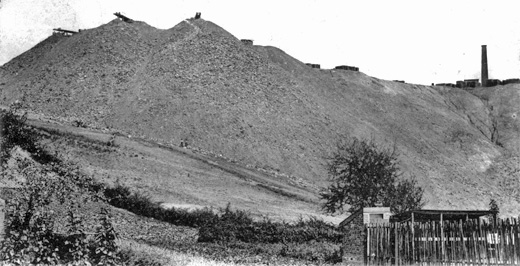 Terril de Batterie Nouveau en 1900