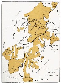 Carte de la Principauté de Liège