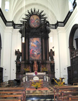 Abbaye de la Paix-Notre-Dame - Intérieur de l'église abbatiale