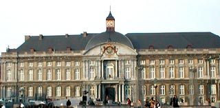 L'ancien palais des princes-évêques.