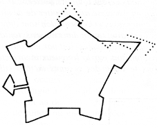 Citadelle en 1698.