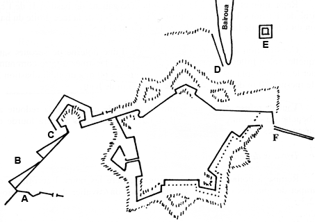 Citadelle en 1702.