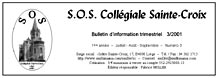 Bulletin d'information trimestriel